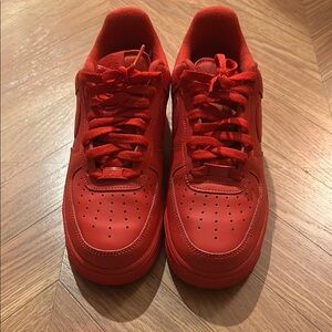 Red Air Force Ones